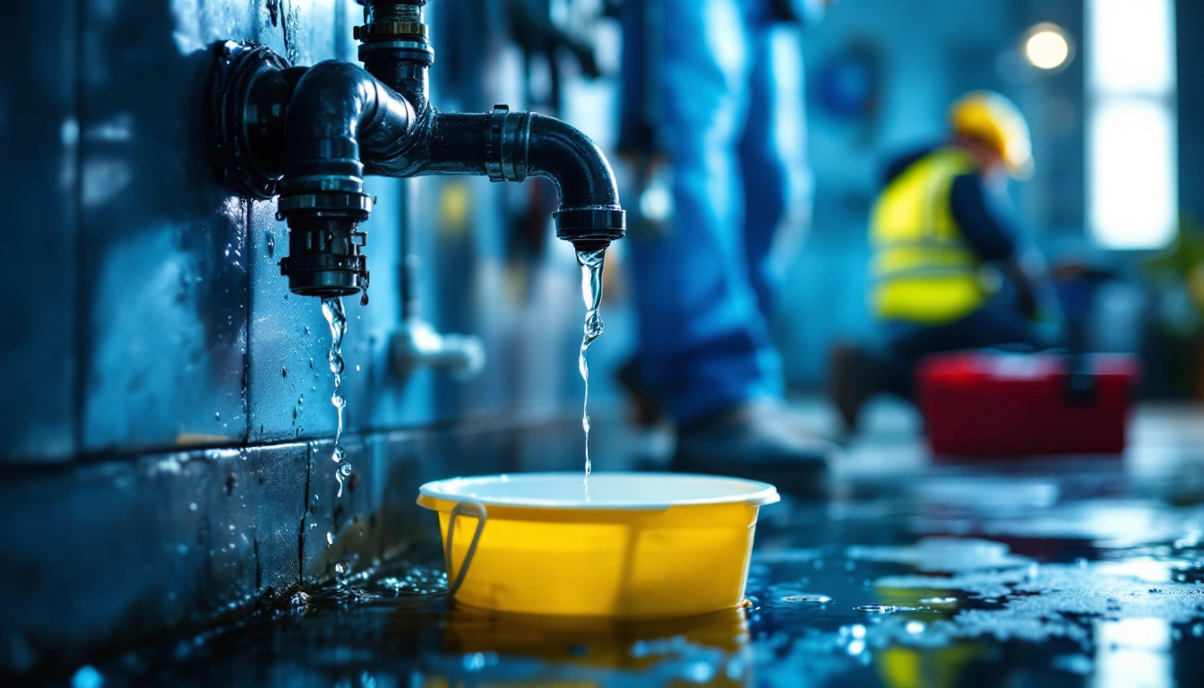 Illustration article : Réparer une Fuite d'Eau : Guide d'Urgence et Prévention