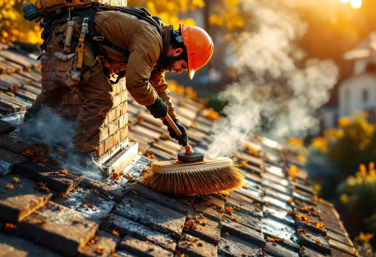 Service professionnel Ramonage Cheminée & Conduits par artisan RGE certifié