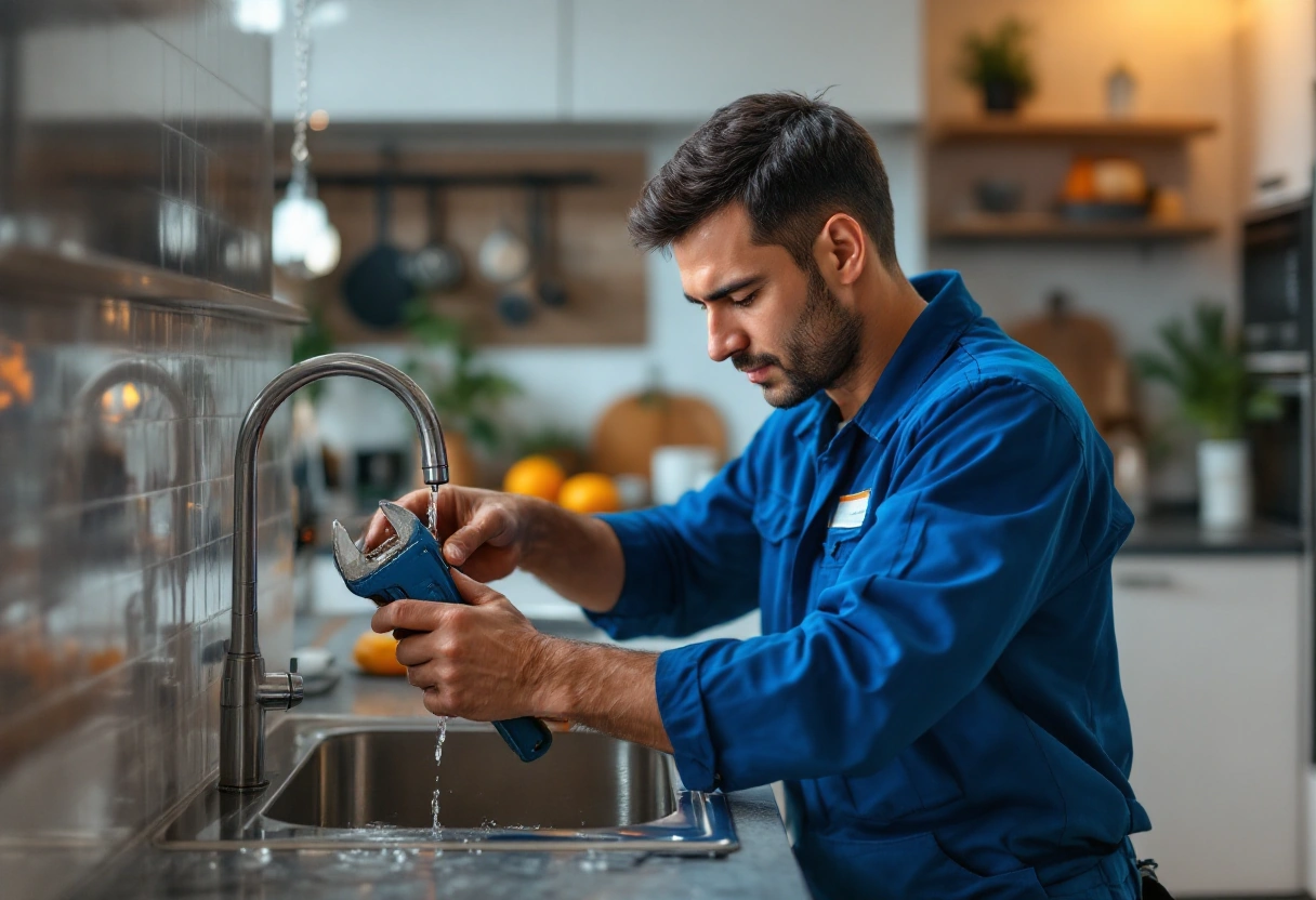Service professionnel Réparation Fuite d'Eau par artisan RGE certifié